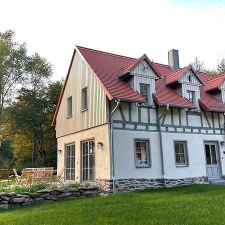 Апартаменты Schellnhof Forsthaus Am Waldrand Nidda Экстерьер фото