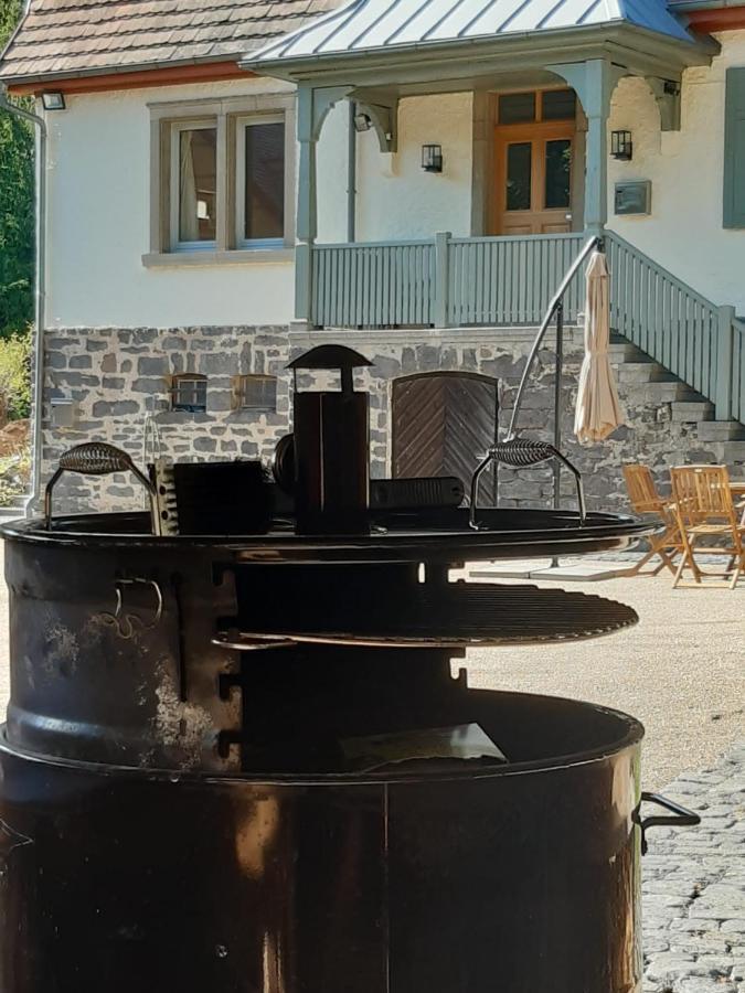 Апартаменты Schellnhof Forsthaus Am Waldrand Nidda Экстерьер фото
