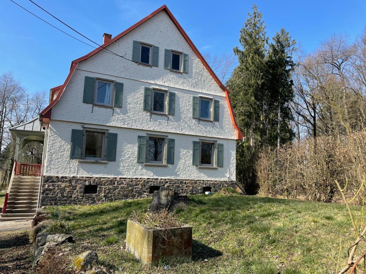 Апартаменты Schellnhof Forsthaus Am Waldrand Nidda Экстерьер фото