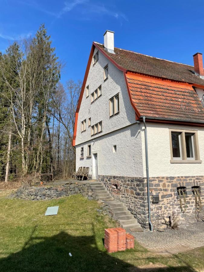 Апартаменты Schellnhof Forsthaus Am Waldrand Nidda Экстерьер фото